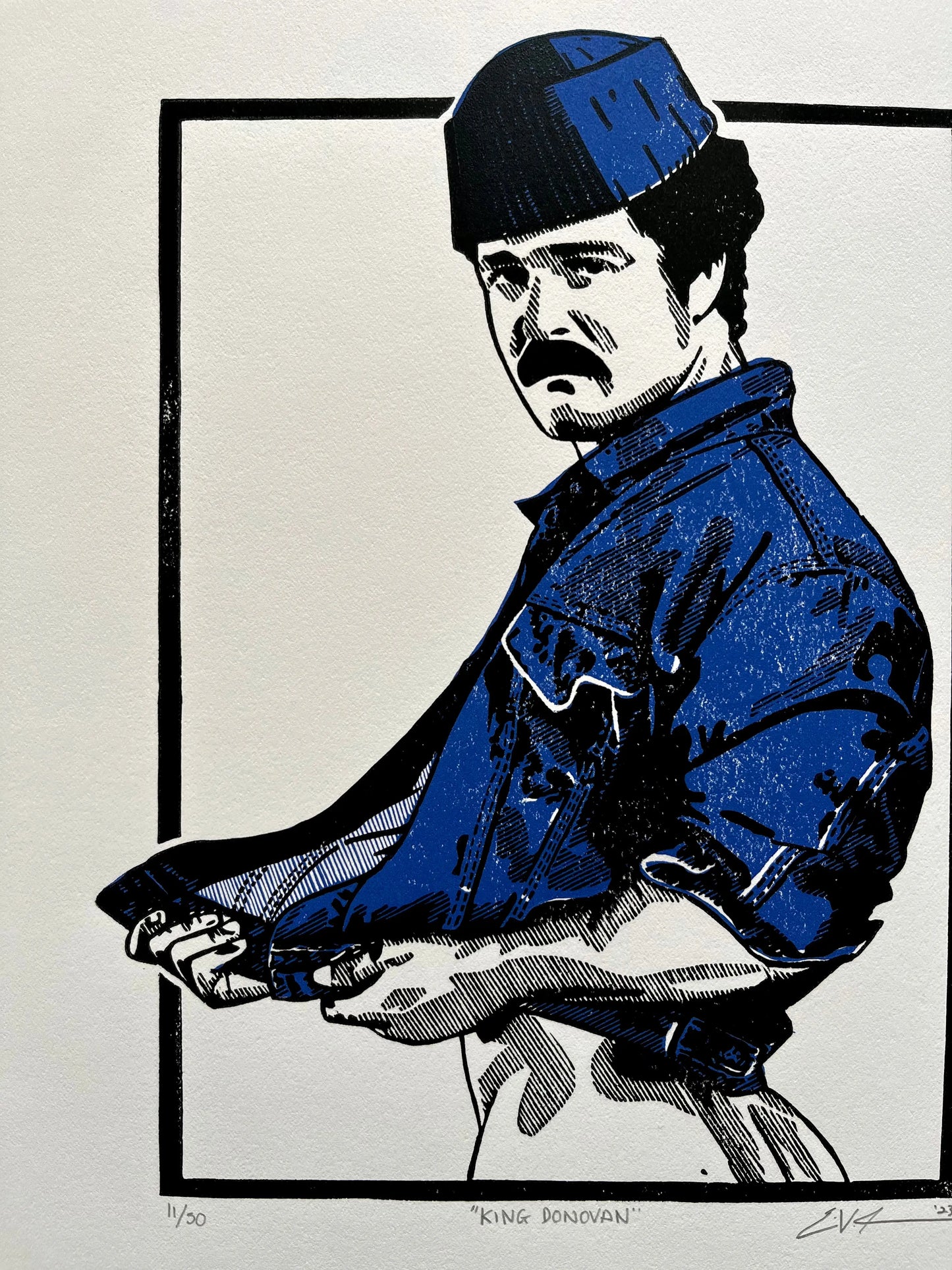 King Donovan LINOCUT PRINT | Limited Edition Queero Gear