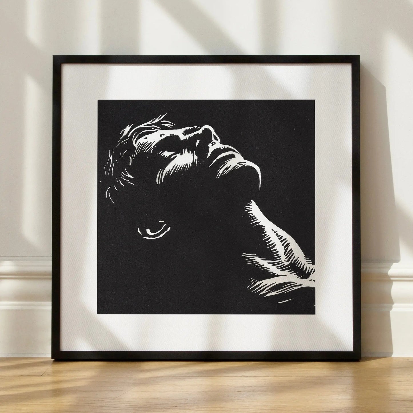 Bath Repose LINOCUT PRINT | Limited Edition Queero Gear