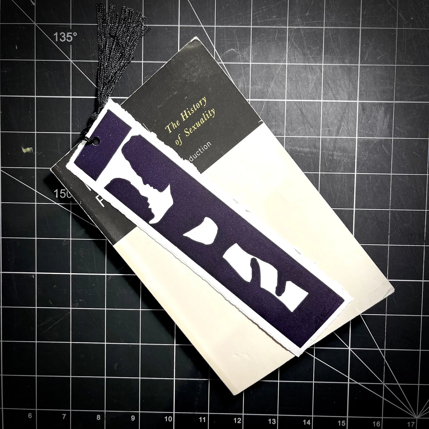 Good Boy Bookmark No. 2 | LINOCUT PRINT Queero Gear