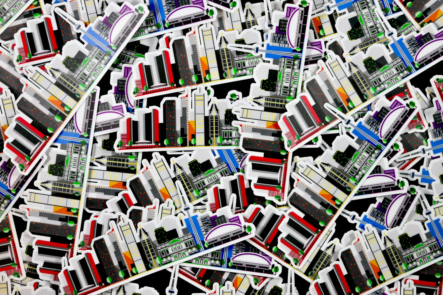 Toronto Skyline Sticker Queero Gear