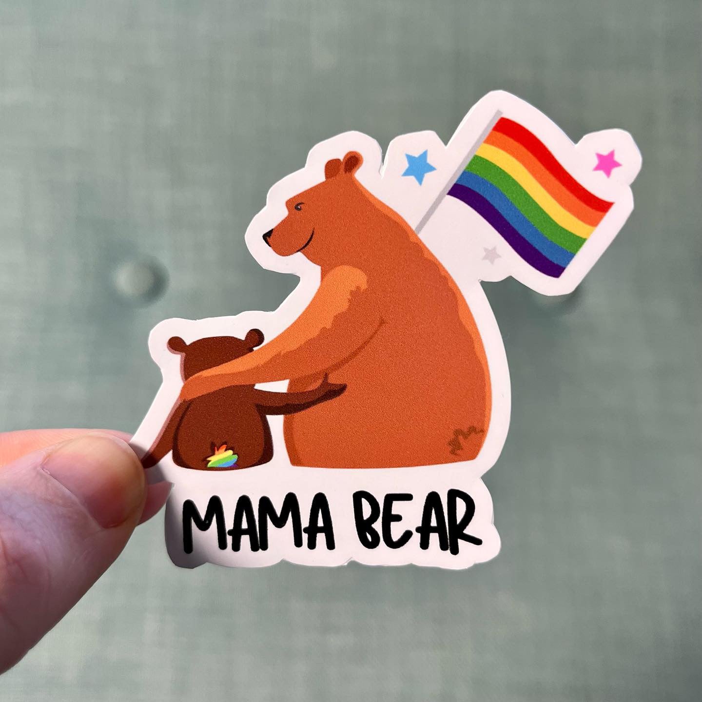 Mama Bear Sticker Queero Gear