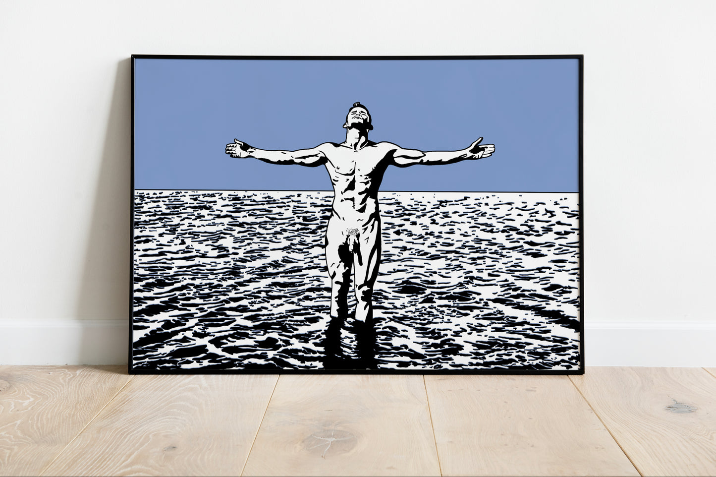 Skinny Dipping Joy ART PRINT Queero Gear