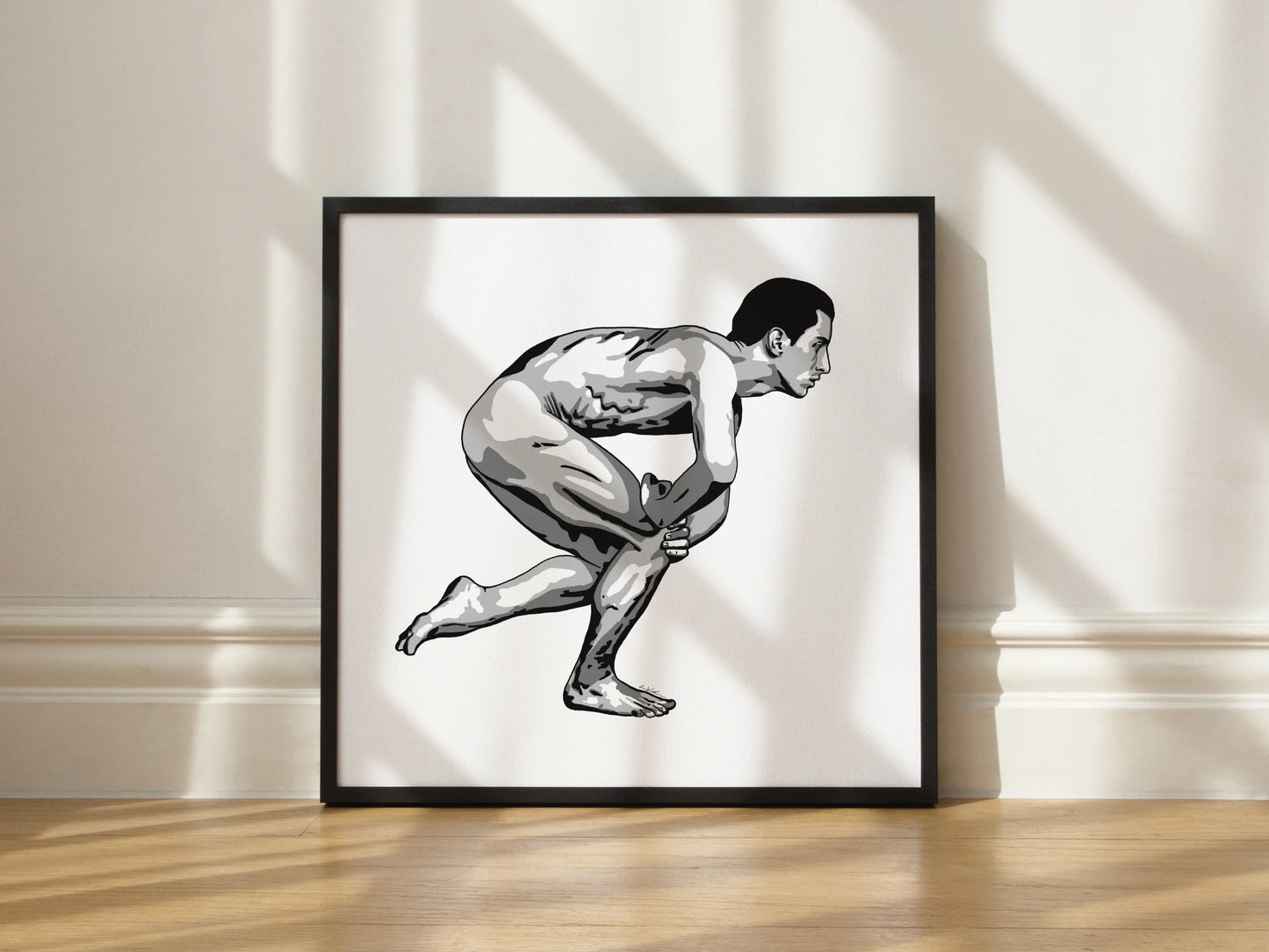 Male Nude No. 3 ART PRINT Queero Gear