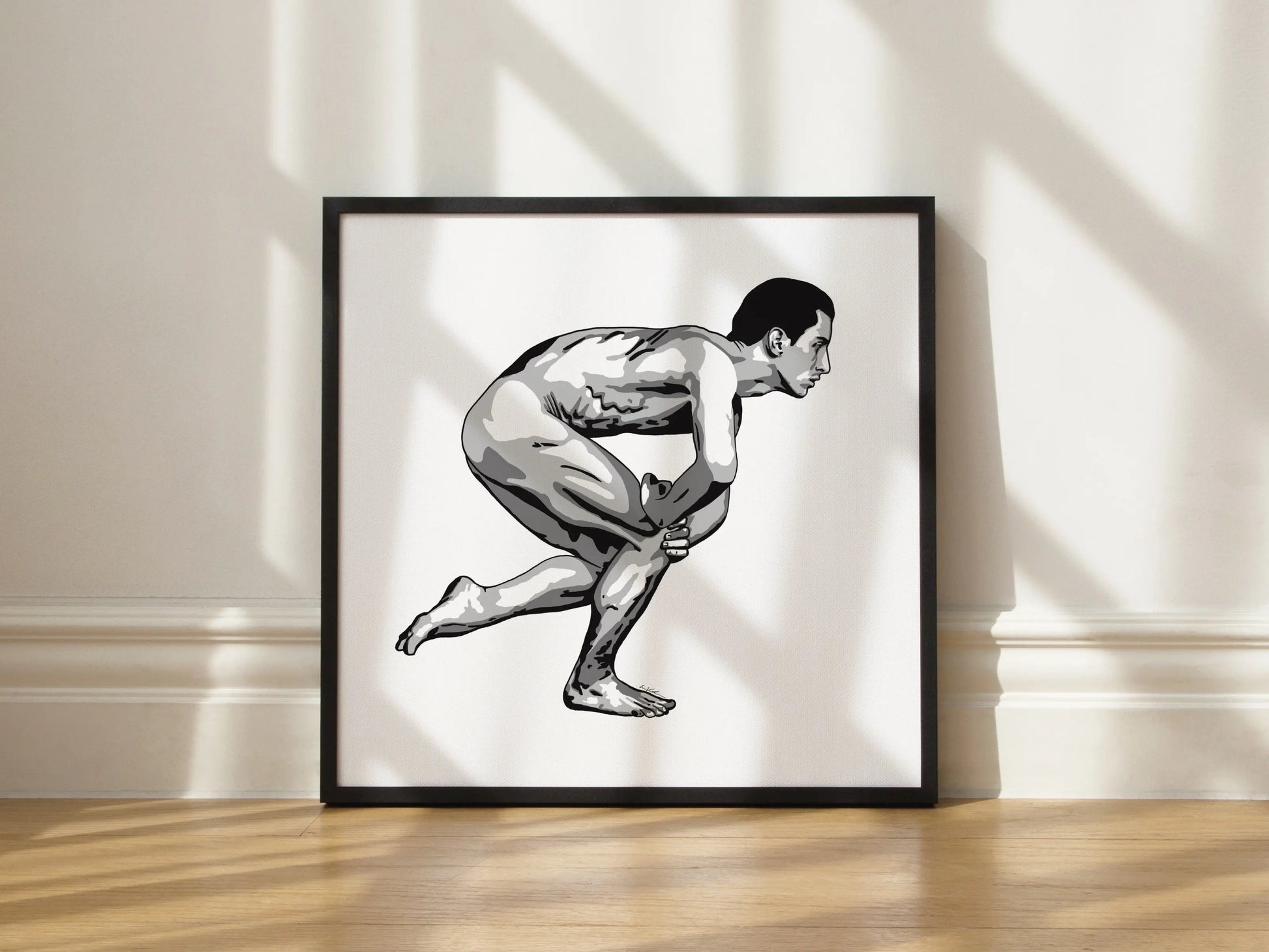 Male Nude No. 3 ART PRINT Queero Gear