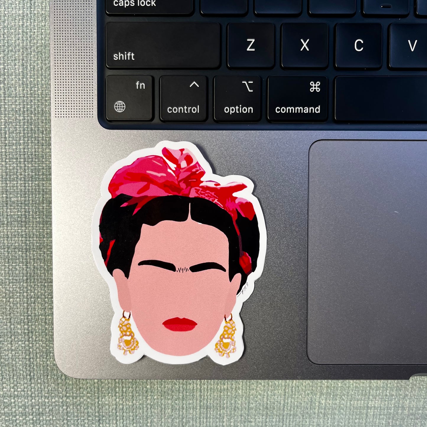 Frida Kahlo Silhouette Sticker Queero Gear