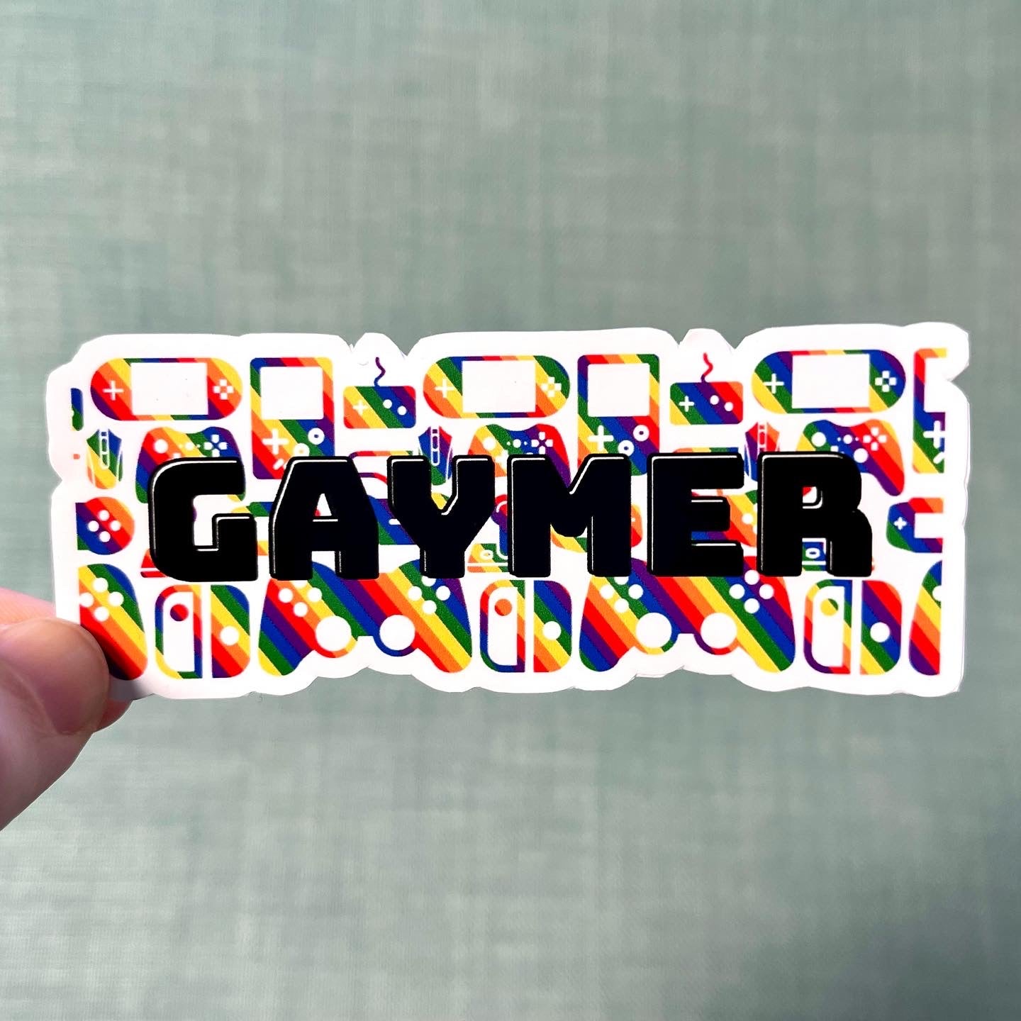 GAYMER Sticker | LGBT Gaming Sticker | Gay Gaming | Video Games Sticker –  Queero Gear