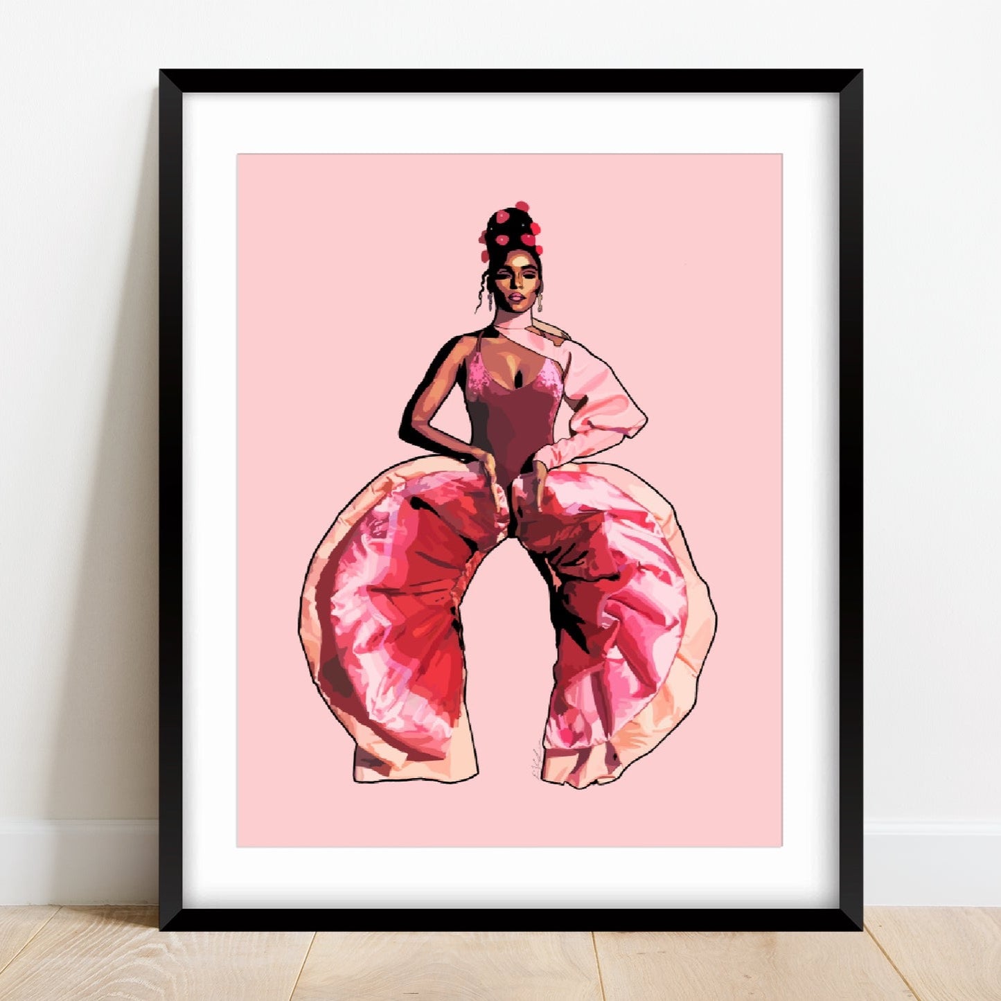 Janelle Monae ART PRINT Queero Gear