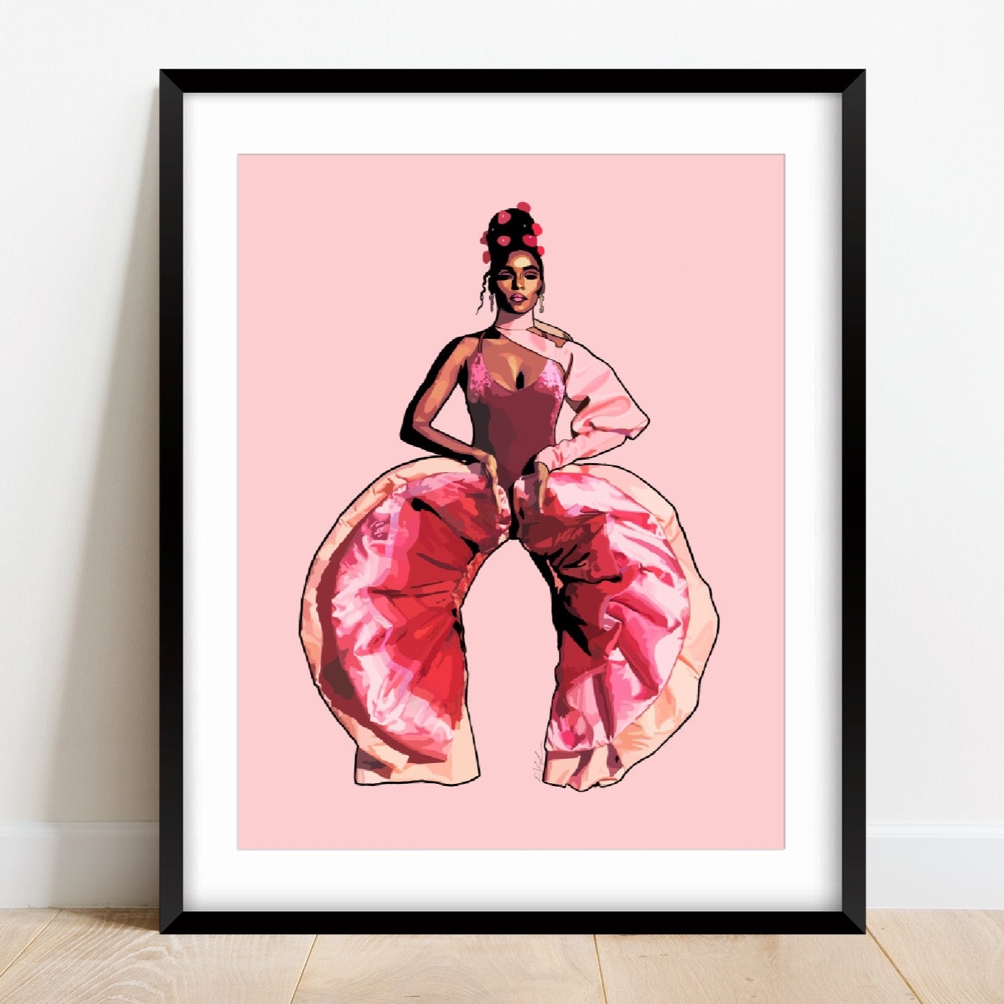 Janelle Monae ART PRINT Queero Gear