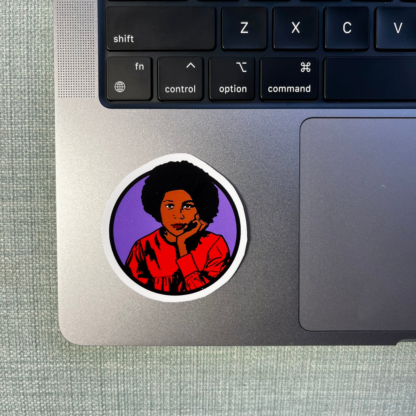 bell hooks Sticker Queero Gear