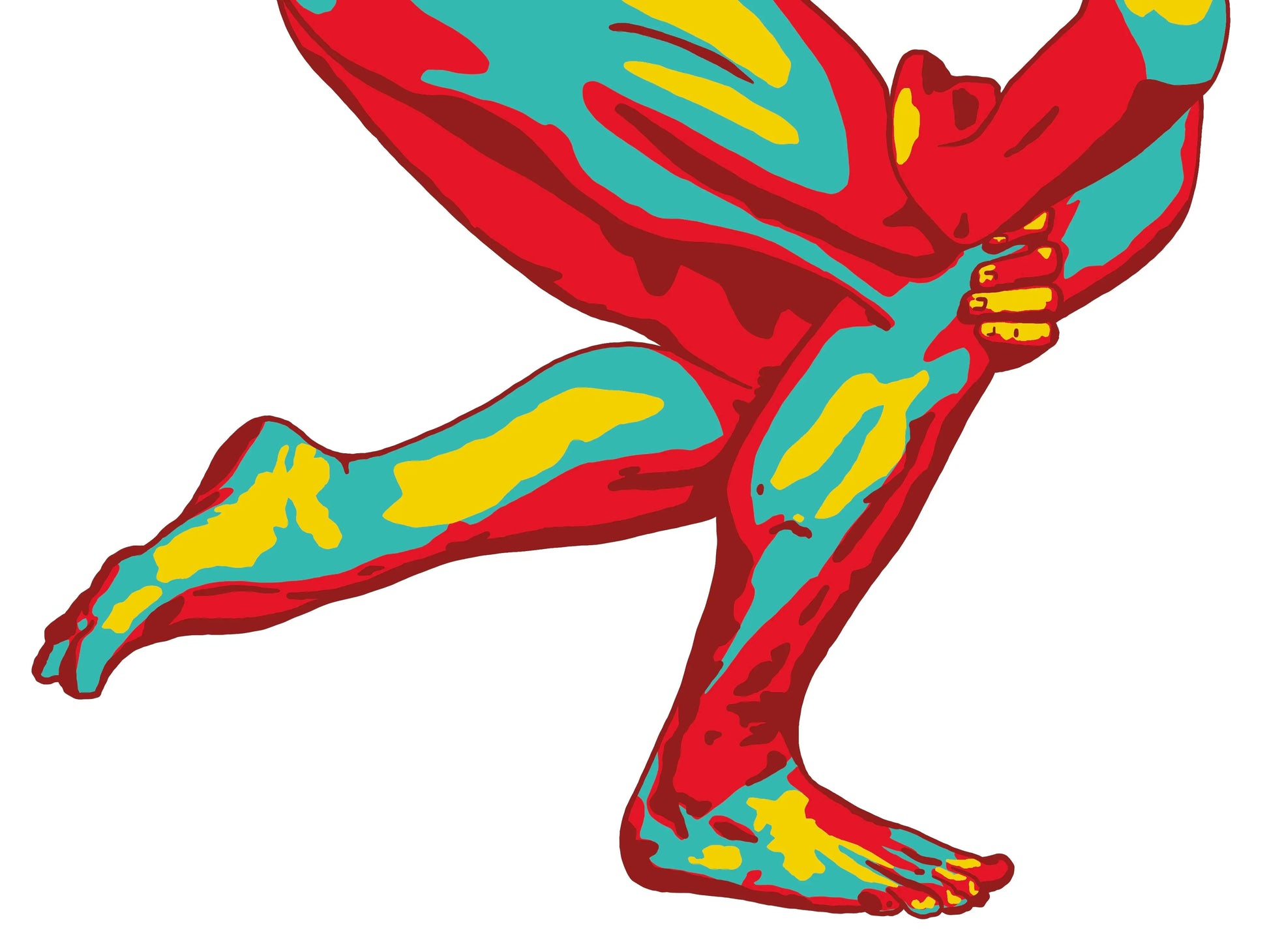 Male Nude No. 3 ART PRINT Queero Gear