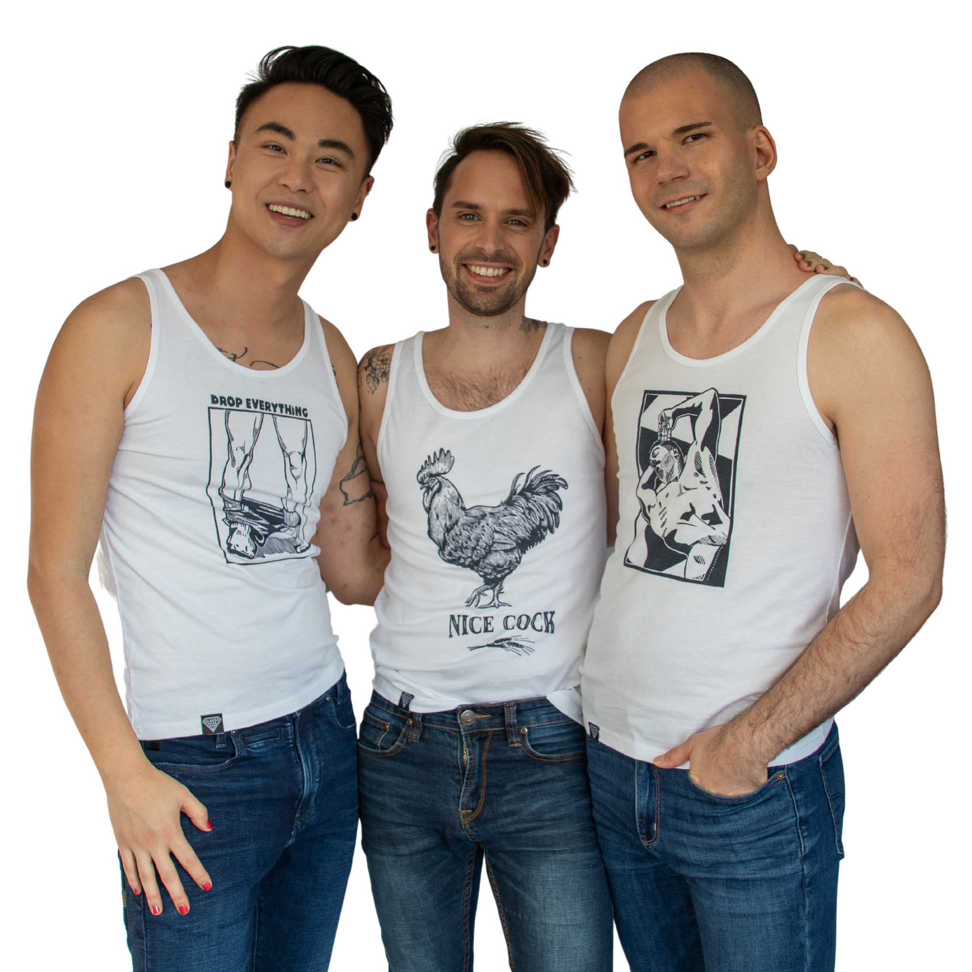 Nice Cock Tank Top Queero Gear