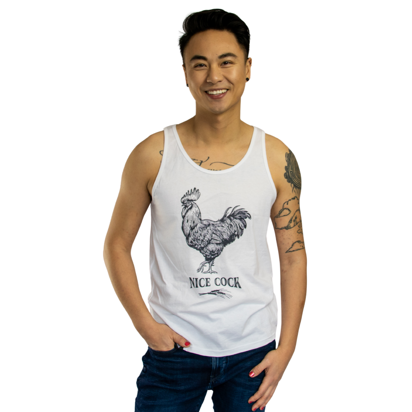 Nice Cock Tank Top Queero Gear
