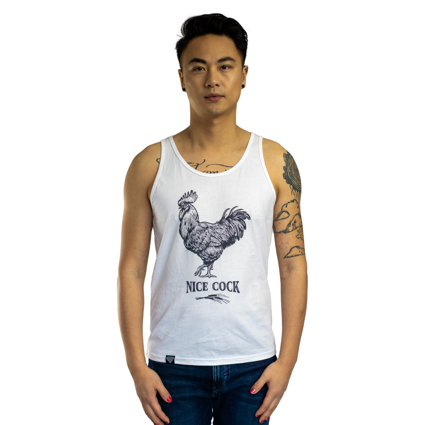 Nice Cock Tank Top Queero Gear