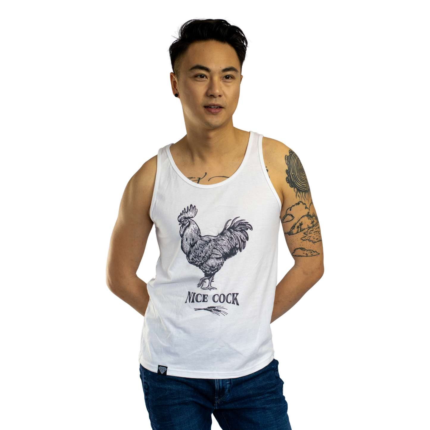 Nice Cock Tank Top Queero Gear