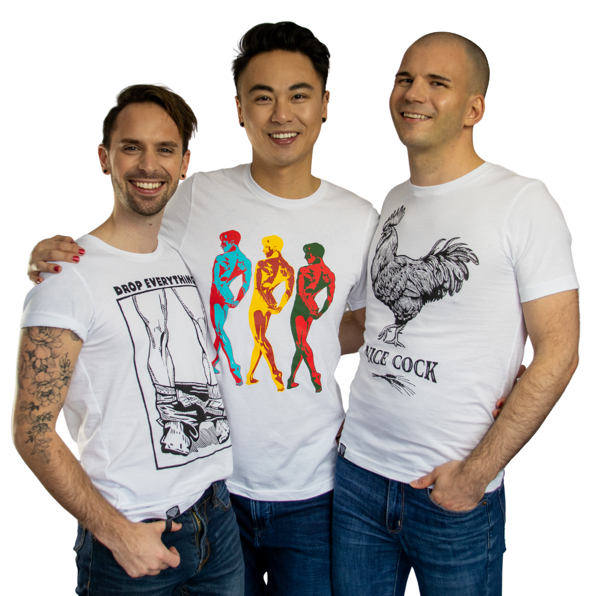 Three Dancers T-Shirt Queero Gear