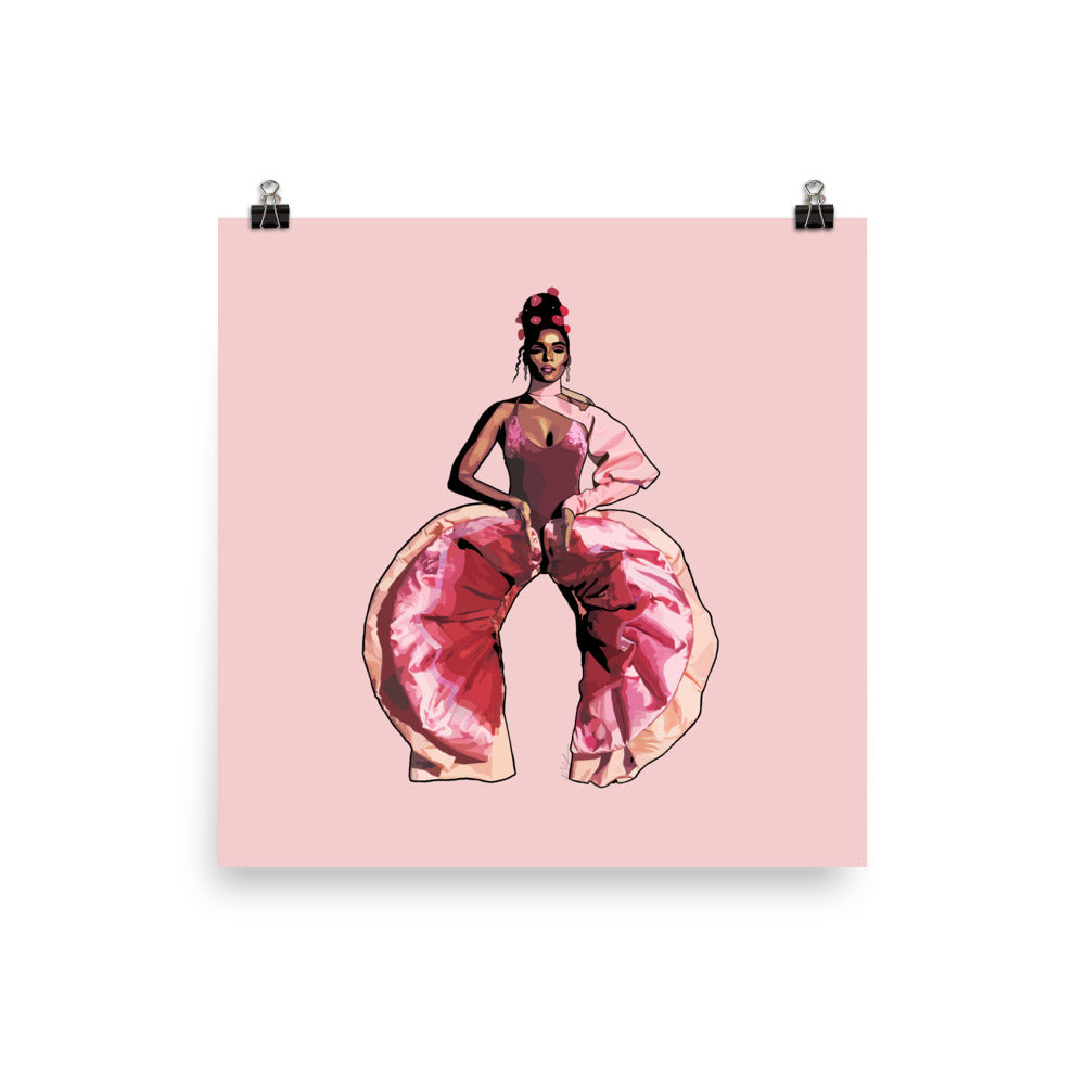 Janelle Monae ART PRINT Queero Gear