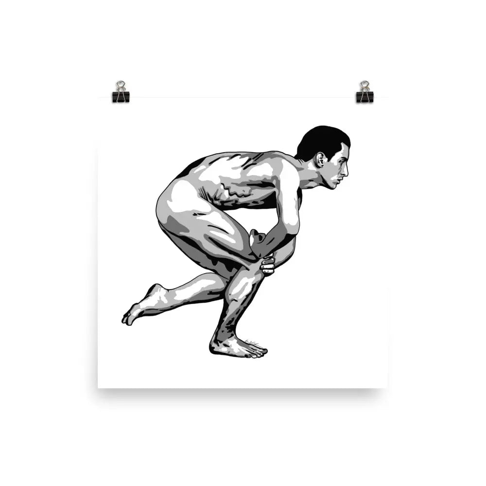 Male Nude No. 3 ART PRINT Queero Gear