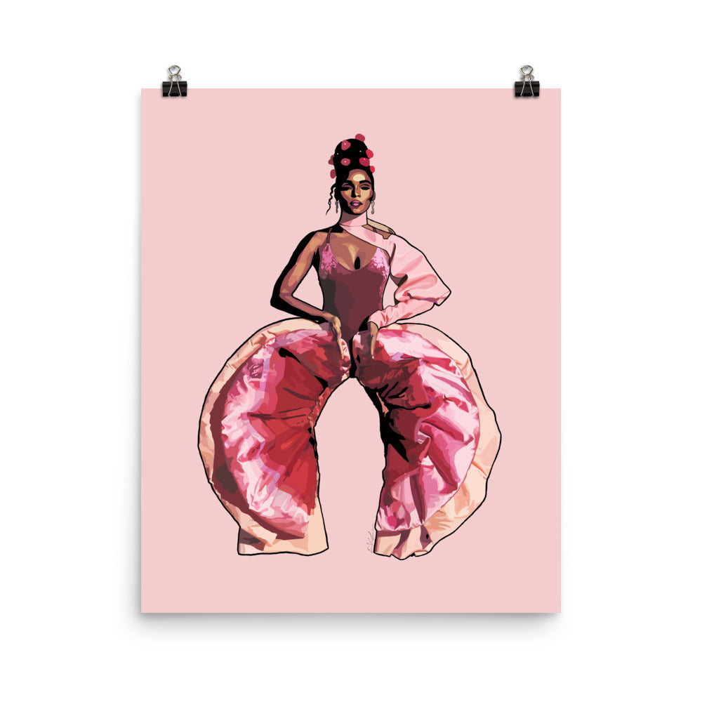 Janelle Monae ART PRINT Queero Gear