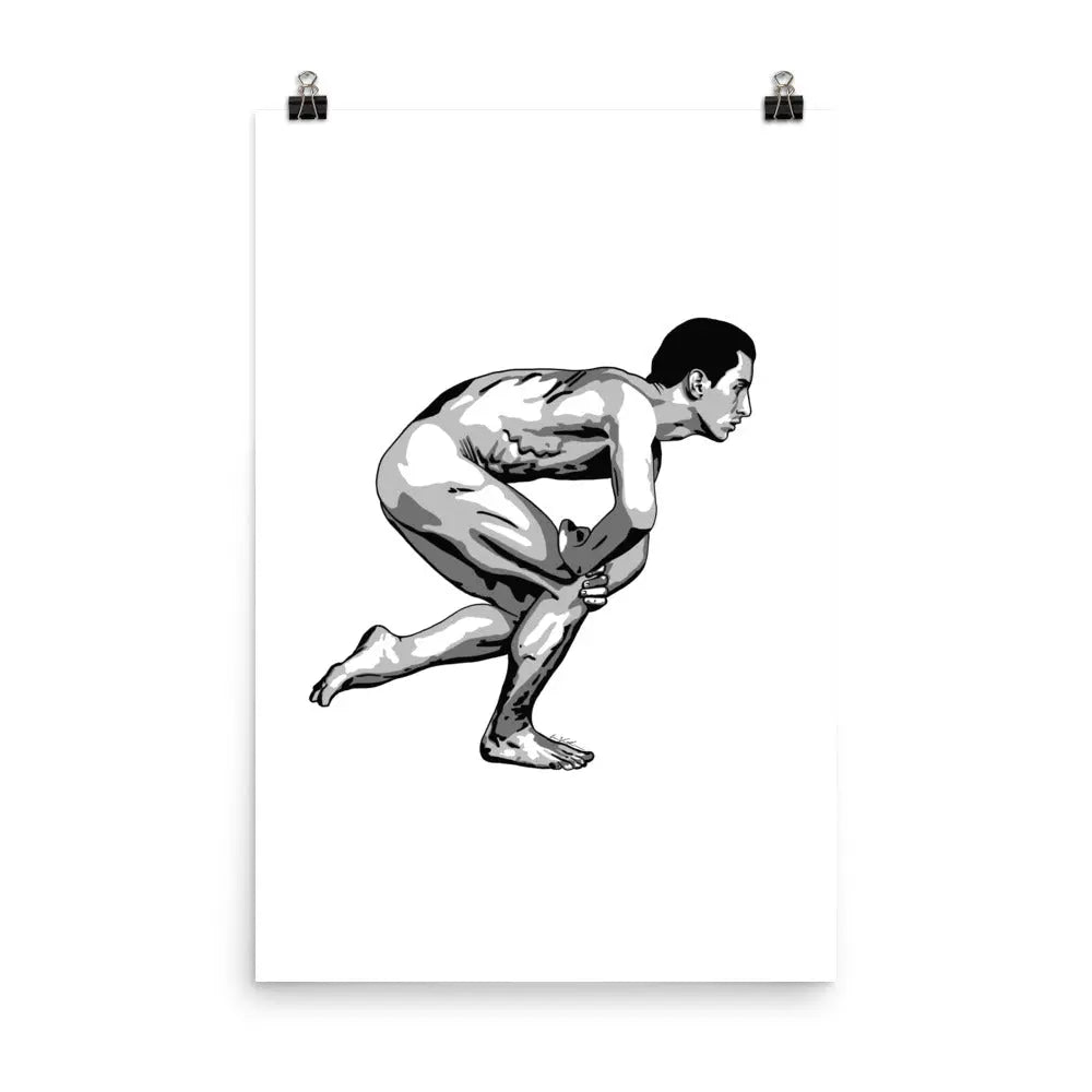 Male Nude No. 3 ART PRINT Queero Gear