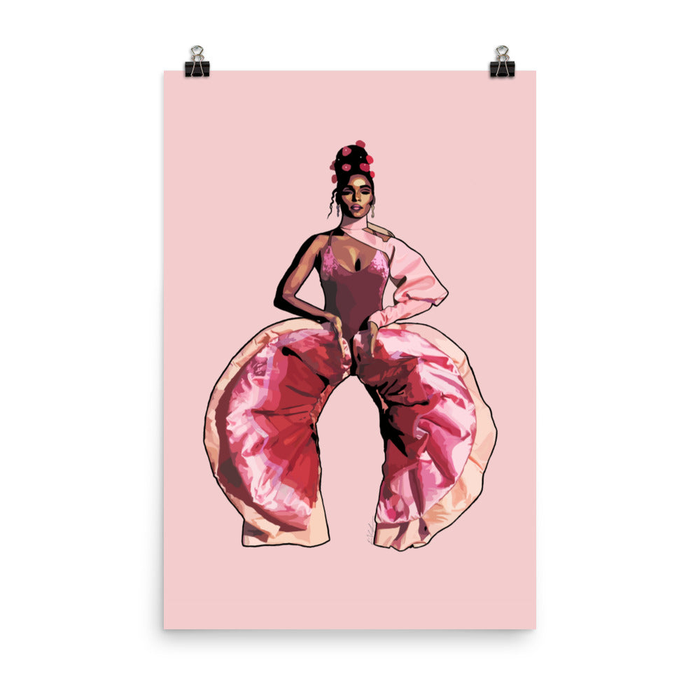Janelle Monae ART PRINT Queero Gear