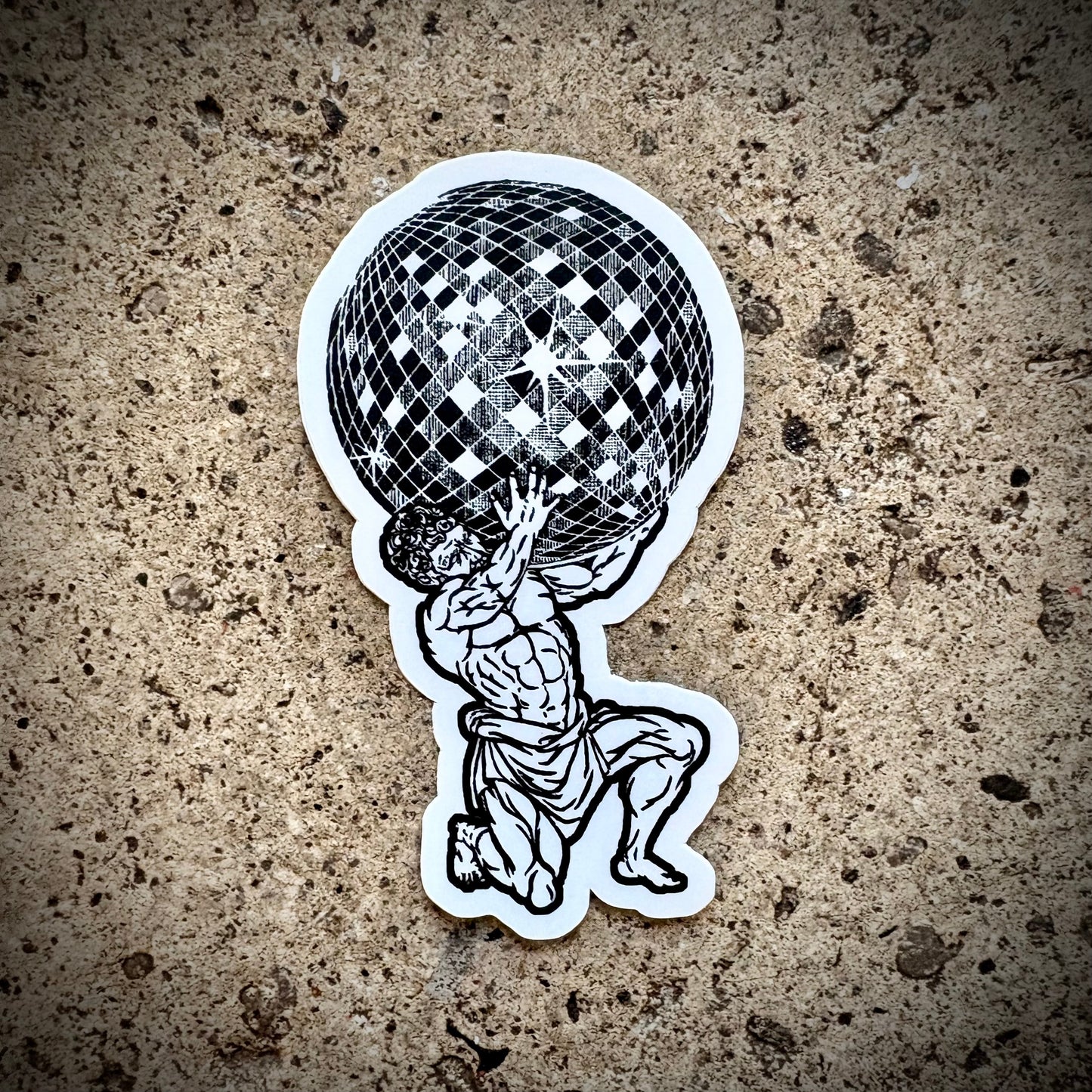 Atlas at the Disco Sticker Queero Gear