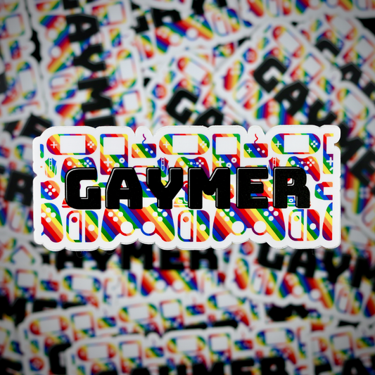 GAYMER Sticker Queero Gear