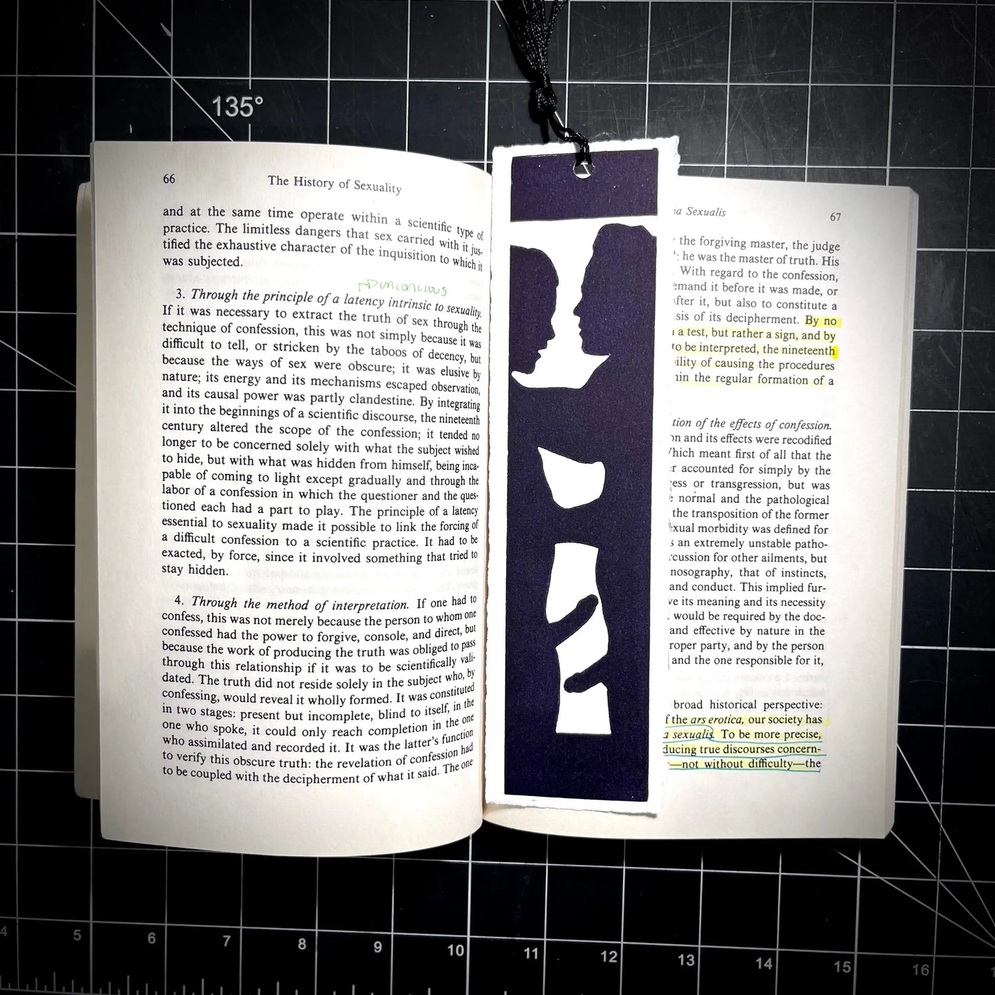 Good Boy Bookmark No. 2 | LINOCUT PRINT Queero Gear