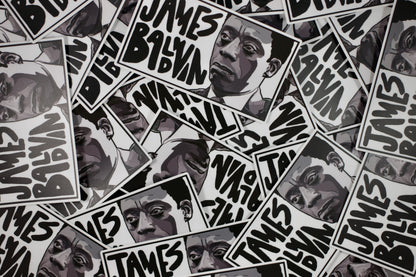 James Baldwin Sticker Queero Gear