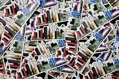 Toronto Skyline Sticker Queero Gear