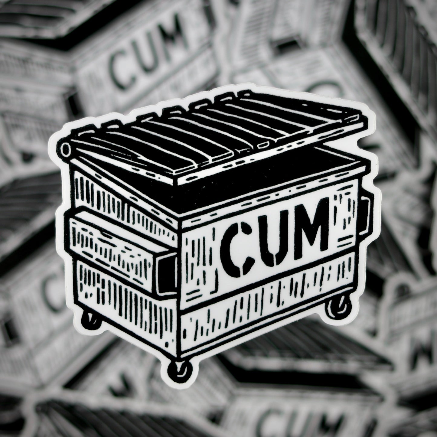 The Dumpster Sticker Queero Gear