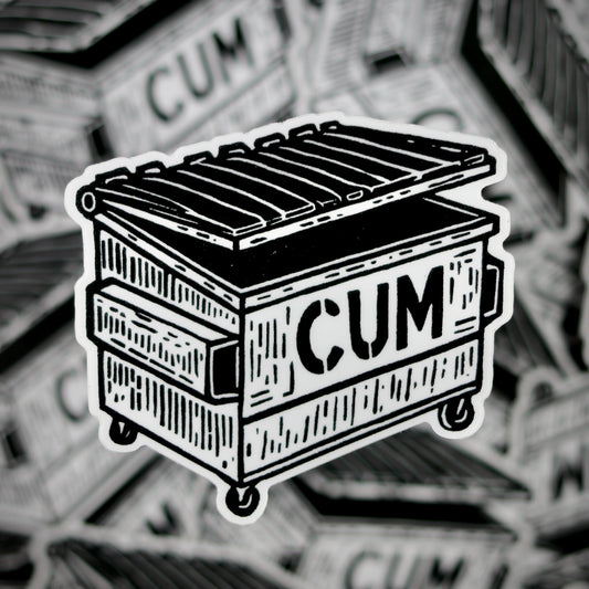 The Dumpster Sticker Queero Gear