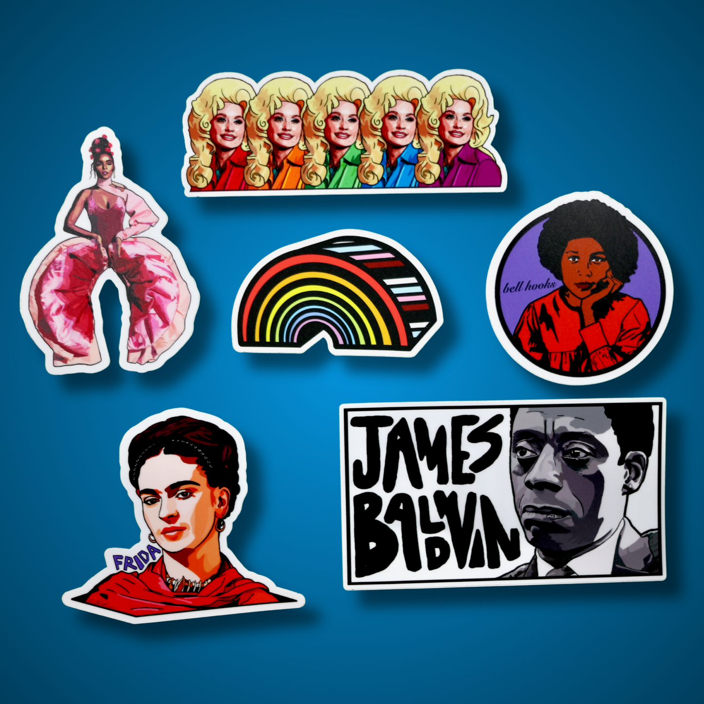 Queer Heroes Sticker Bundle Queero Gear