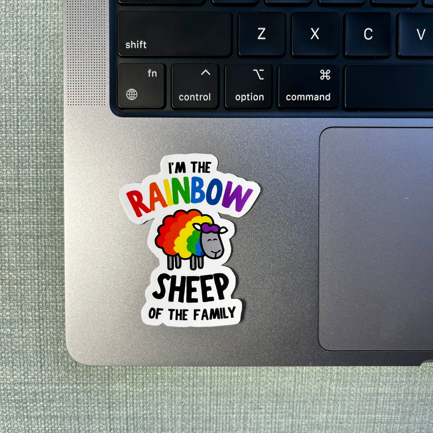 Rainbow Sheep Sticker